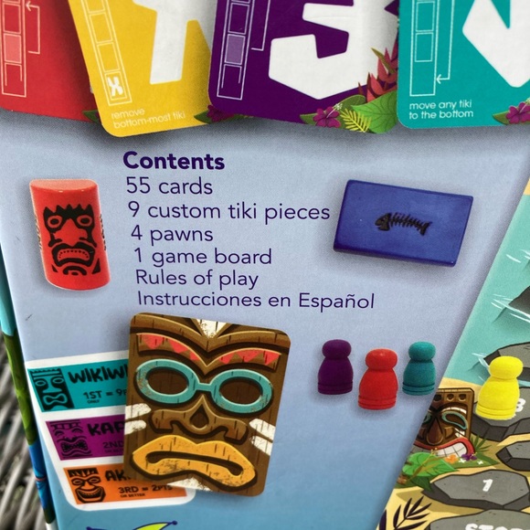 Tiki Topple the tactical board game - Picture 7 of 9